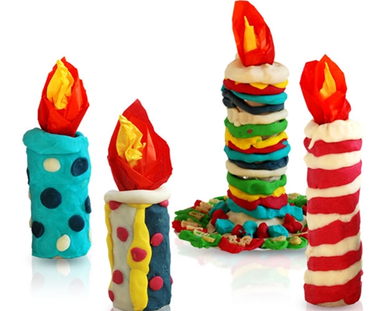 Artizanat pentru copii din plastilina pentru Anul Nou: foto master-class