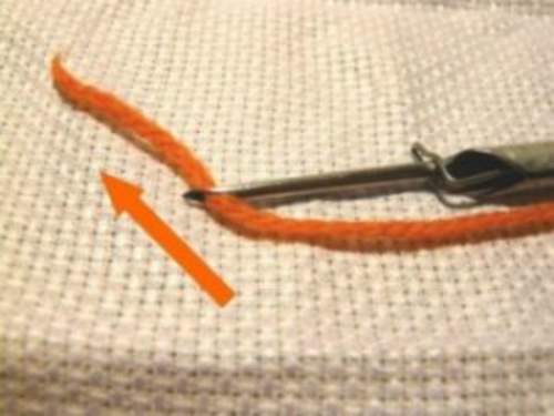 Cusatura de tapiserie: clasa de master de broderie