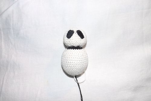 Tricotate jucărie Panda cu mâinile tale
