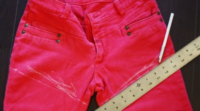 Cum sa faci blugi de la pantaloni scurti
