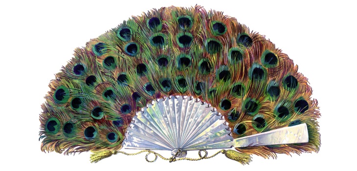 Fabulos păun făcut din hârtie colorată