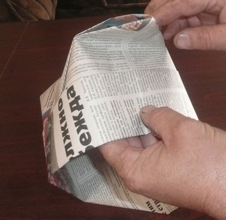 Cum de a face un cap de hârtie cu propriile mâini rapid și ușor