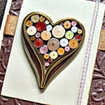 quilling inima