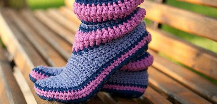 Cum să tricot papuci de casă cu ace de tricotat