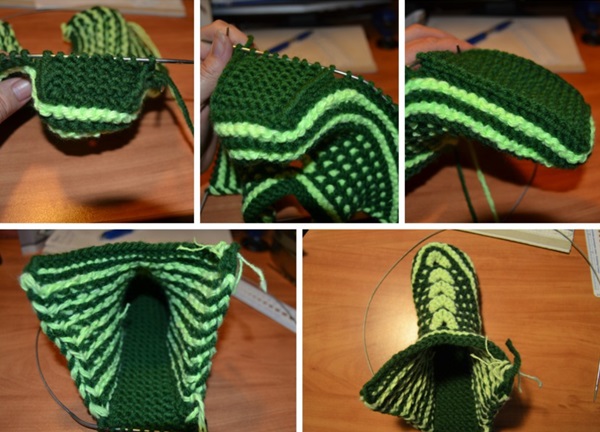 Cum să tricot papuci de casă cu ace de tricotat