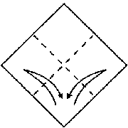 Macara clasica origami