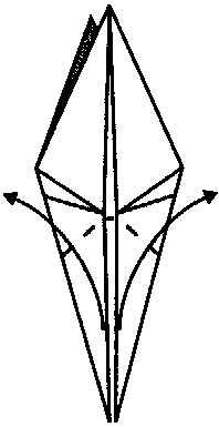 Macara clasica origami