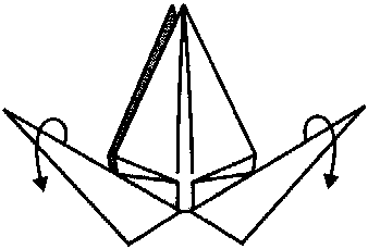 Macara clasica origami