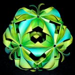 Kusudama de hârtie