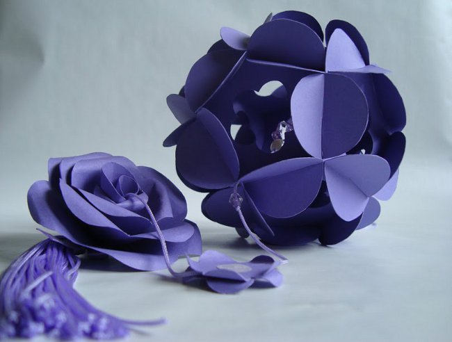 Kusudama de hârtie