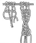Macrame: Lanțul răsucite