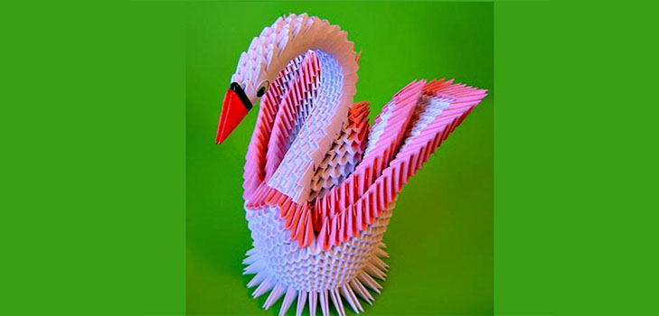 Cum se face o lebădă origami din module - instrucțiuni pas cu pas cu fotografii și clipuri video