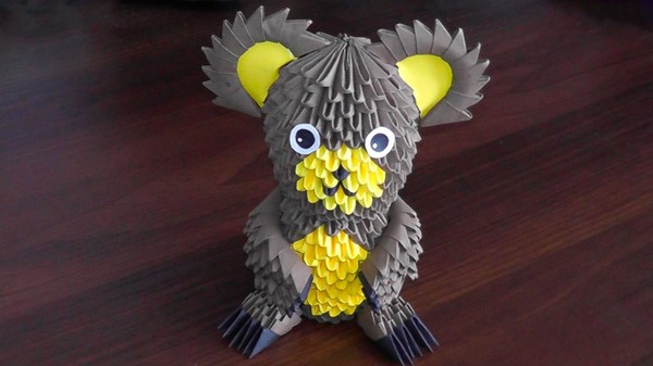 Modele Origami: Animale - Scheme de asamblare