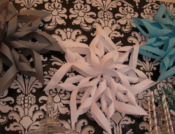 Frumoase fulgi de zăpadă pentru Anul Nou din 2017 cu propriile lor mâini de hârtie - diagrame și fotografii în etape. Cursuri de masterat pentru copii pe fulgii de zăpadă mari în tehnica origami