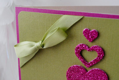 Felicitare de Craciun cu stil scrapbooking pentru Anul Nou 2015 cu mâinile proprii