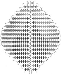 Schema de trandafiri din margele