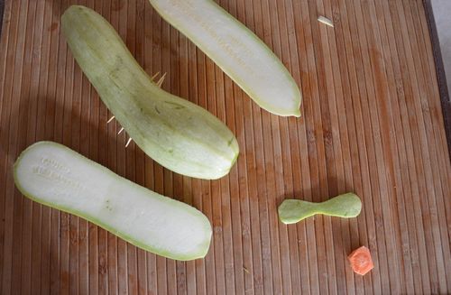 Artizanat din legume prin mâini proprii