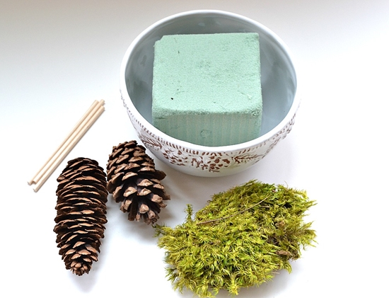 Artizanat din material natural: mini-lemn cu mâinile proprii