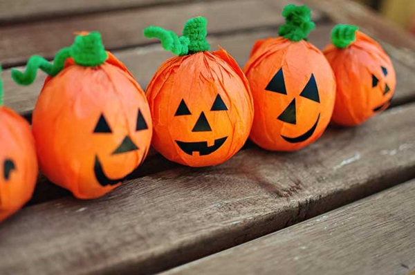 Artizanat pentru copii pe Halloween