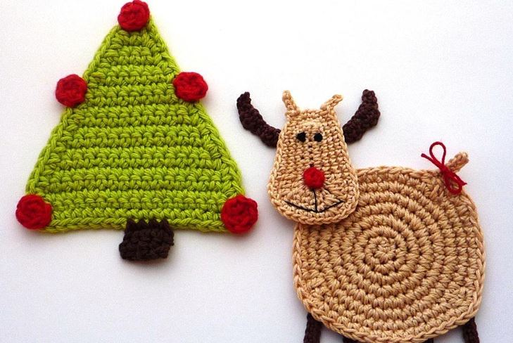 Artizanat pentru crochetul de Anul Nou: fotografie, video master-class