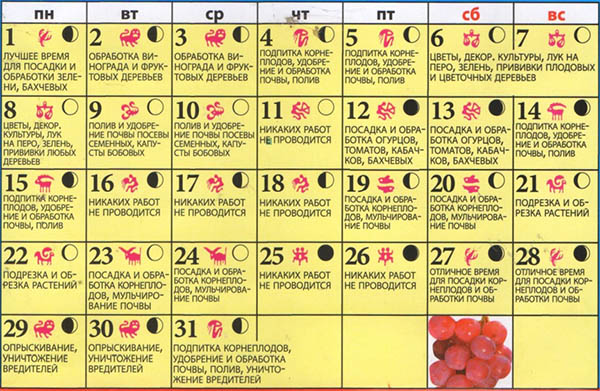 Semnificația lunară pentru luna mai 2017
