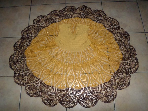 Fusta croșetată croșetată