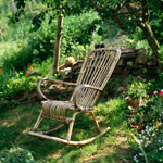 Grădină în stil rustic
