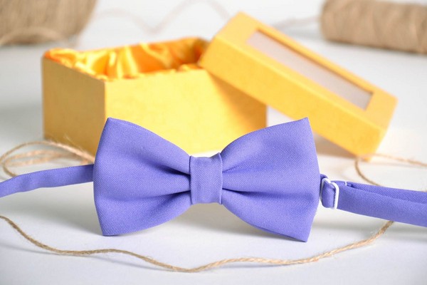 Planul de a lega un fluture și de a face un bowtie cu propriile sale mâini
