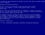 BSoD - ecran albastru al morții