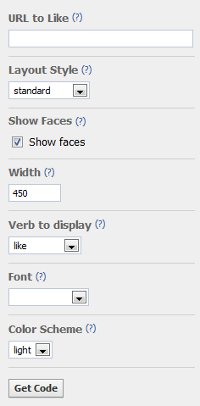 Cum adaug un buton? Îmi place Facebook?