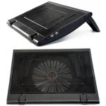 Stația de răcire pentru un laptop cu mâinile tale