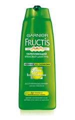 Volumul și recuperarea lui Garnier Fructis