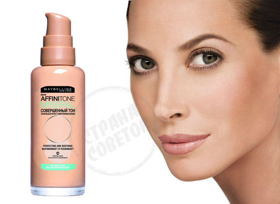 Maybelline Affinitone Mineral Foundation Cream