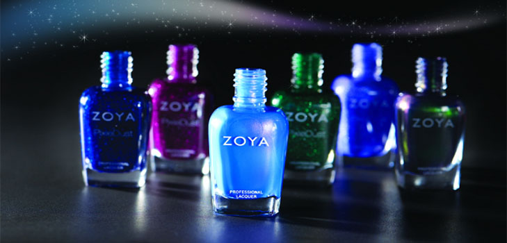 Glitter de pietre în colecția festivă de lacuri Zoya Enchanted 2016-2017