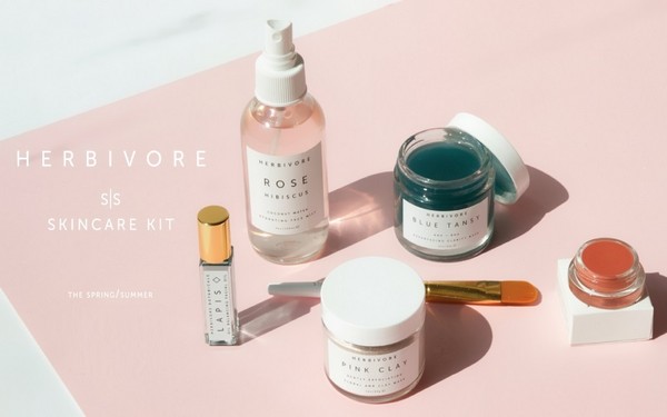 Ecolinia Herbivore Botanicals S / S Kit pentru îngrijirea pielii pentru pielea obosită