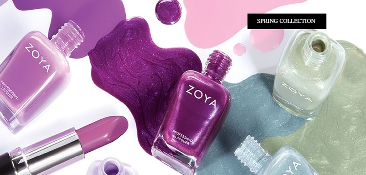 Perfect manichiura pastel cu lacuri Zoya Charming 2017