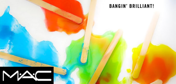 Carnavalul de vară: colecția decorativă MAC Bangin 'Brilliant