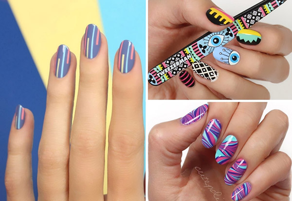 Manichiura de vară: desene creative de la Instagram