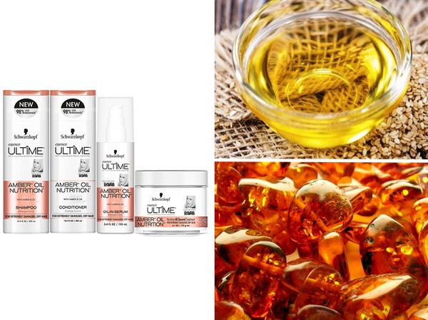 Bomboane ca modelul: produse noi Schwarzkopf Amber + Oil Nutrition