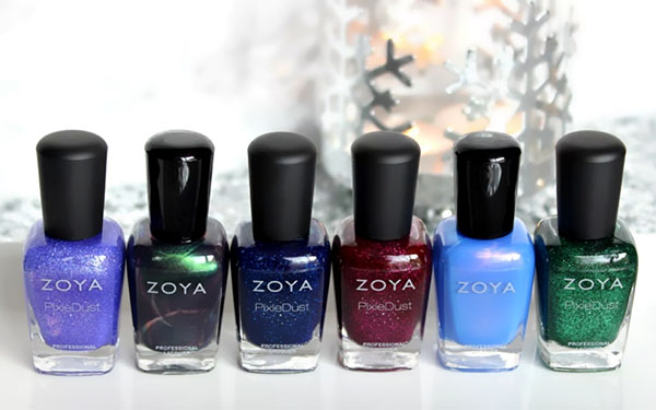 Cea mai bună artă de Anul Nou cu Lacuri Zoya Enchanted
