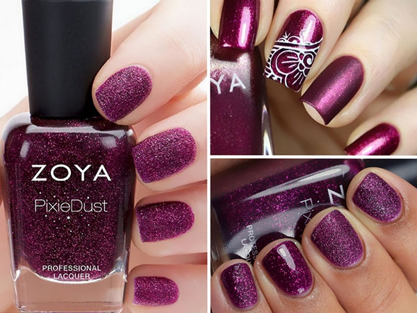 Cea mai bună artă de Anul Nou cu Lacuri Zoya Enchanted