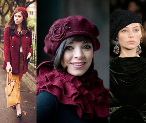 Berete la modă: fotografii ale celor mai la modă băuturi de toamnă și iarna anului 2014