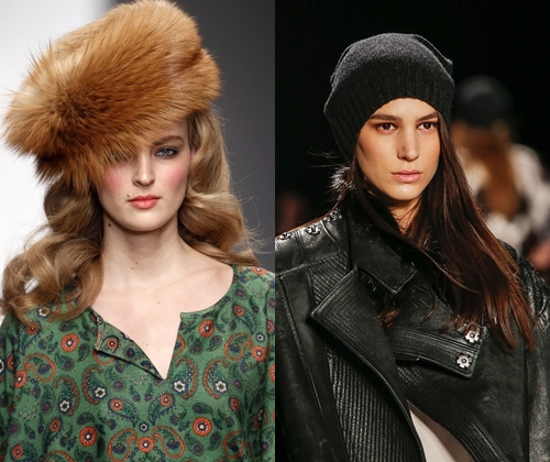 Fashion headwear winter 2014: fotografii ale celor mai la modă pălării pentru femei și bărbați 