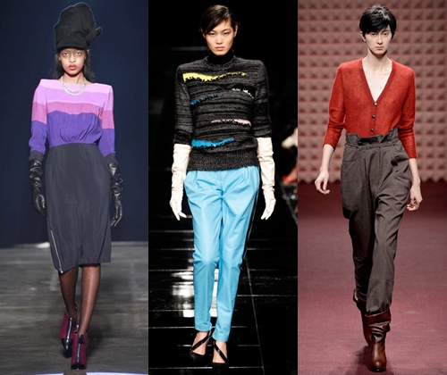 Pantaloni la modă din iarna 2013-2014: fotografii ale celui mai elegant pulover de femei din 2014 