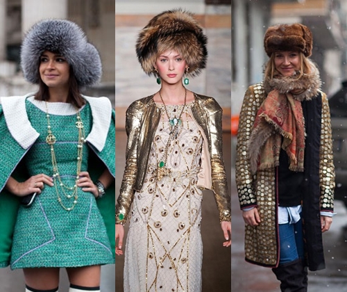 Pălării la modă în timpul iernii 2014: fotografii ale celor mai la modă pălării de blană din 2014 