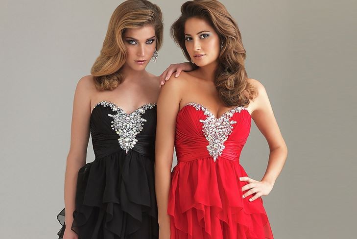 Rochii de moda de Anul Nou 2014, fotografii de rochii