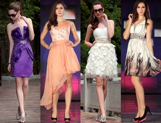 Rochii de moda de Anul Nou 2014, fotografii de rochii