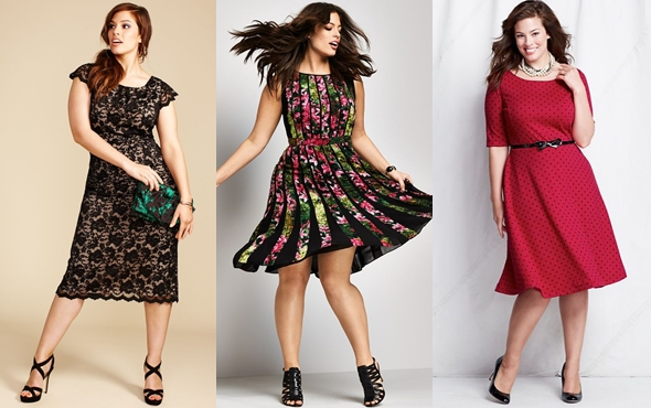 Rochii de moda pentru doamnele pline