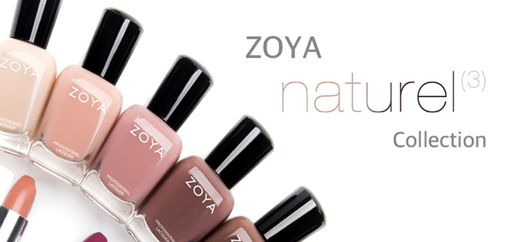 Pastel manichiura de Zoya: o colectie de lacuri Naturel 3 Spring 2017