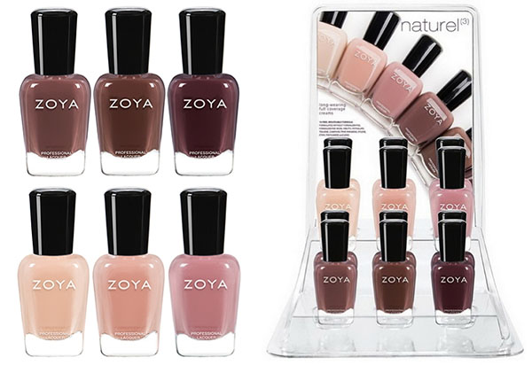 Pastel manichiura de Zoya: o colectie de lacuri Naturel 3 Spring 2017